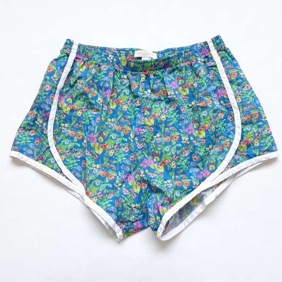 ANN MASHBURN Pants - Ann Mashburn Track Shorts Floral